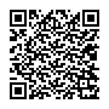 QR код за телефонен номер +12014371292