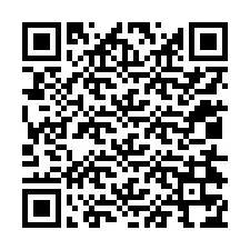 QR код за телефонен номер +12014374080