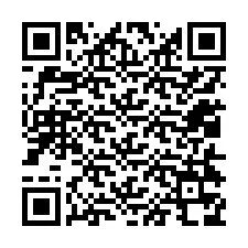 QR-Code für Telefonnummer +12014378457