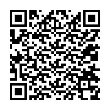 QR код за телефонен номер +12014378783