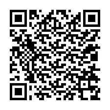 QR код за телефонен номер +12014378984