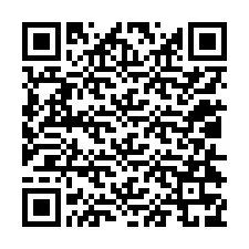 QR код за телефонен номер +12014379178