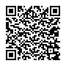 QR-koodi puhelinnumerolle +12014387427