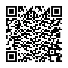 QR-koodi puhelinnumerolle +12014388258