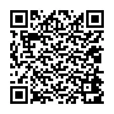 QR-koodi puhelinnumerolle +12014401862