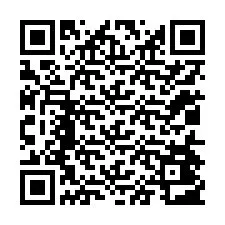 QR Code สำหรับหมายเลขโทรศัพท์ +12014403311