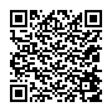 QR Code สำหรับหมายเลขโทรศัพท์ +12014407715