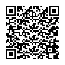 QR-koodi puhelinnumerolle +12014408842