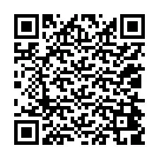 QR код за телефонен номер +12014409098