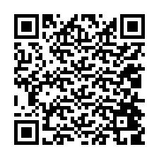 QR-koodi puhelinnumerolle +12014409772