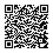 QR-koodi puhelinnumerolle +12014410415