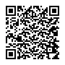 QR-koodi puhelinnumerolle +12014414262