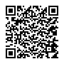 QR-koodi puhelinnumerolle +12014414812