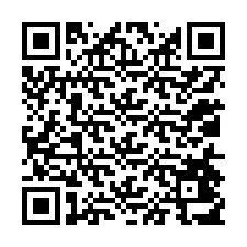 QR-code voor telefoonnummer +12014417718