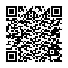 QR-код для номера телефона +12014417777