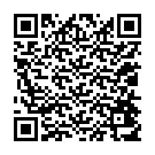 QR код за телефонен номер +12014417778