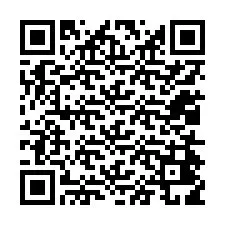 QR-koodi puhelinnumerolle +12014419097