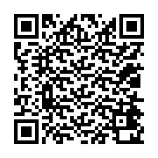 QR-код для номера телефона +12014420899