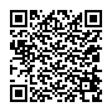 QR код за телефонен номер +12014428414