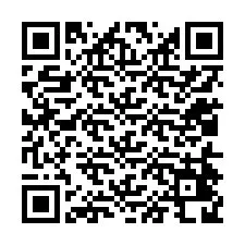 Codice QR per il numero di telefono +12014428416