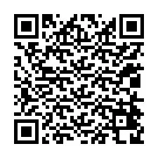 QR код за телефонен номер +12014428420