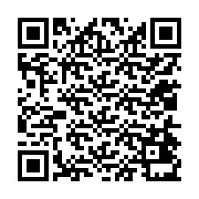 QR код за телефонен номер +12014431116