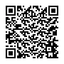 電話番号のQRコード +12014441554
