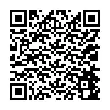 Codice QR per il numero di telefono +12014442728