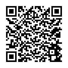 Kode QR untuk nomor Telepon +12014442729