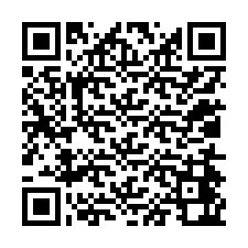 QR-koodi puhelinnumerolle +12014462088