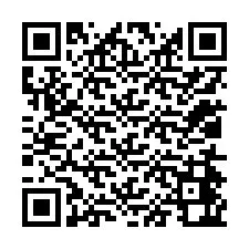 QR-код для номера телефона +12014462089