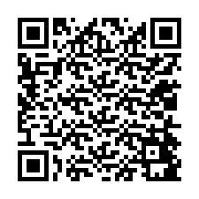 Codice QR per il numero di telefono +12014481436