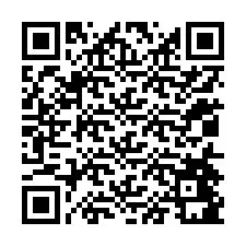 QR-koodi puhelinnumerolle +12014481710