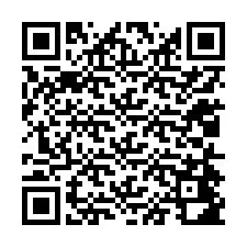 QR-koodi puhelinnumerolle +12014482132