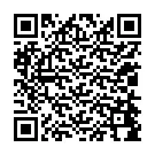 QR-koodi puhelinnumerolle +12014484134