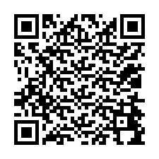 QR-koodi puhelinnumerolle +12014494089