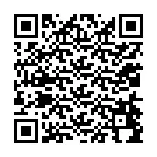 QR код за телефонен номер +12014494506