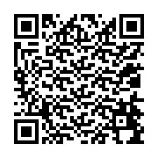 QR-koodi puhelinnumerolle +12014494508