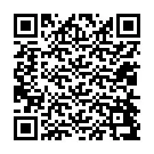 QR код за телефонен номер +12014497627