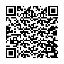 Codice QR per il numero di telefono +12014497628