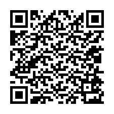 QR код за телефонен номер +12014523876