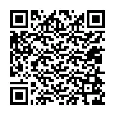 QR код за телефонен номер +12014526067