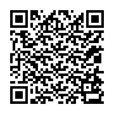 QR код за телефонен номер +12014533141