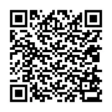 QR-koodi puhelinnumerolle +12014533142