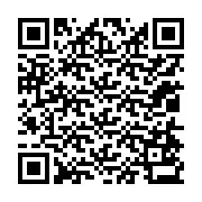 QR kód a telefonszámhoz +12014533145