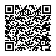 QR-код для номера телефона +12014536783