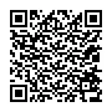 QR-код для номера телефона +12014536785