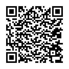 Kode QR untuk nomor Telepon +12014536787