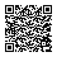 QR код за телефонен номер +12014536788