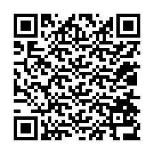 QR-код для номера телефона +12014536789